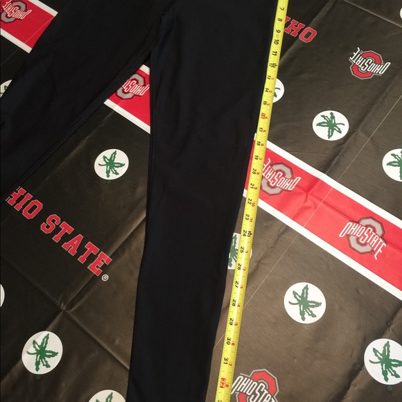 Under Armour Base Layer Compression Leggings Women’s Black Nylon Blend Logo - Picture 9 of 9